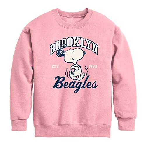 HYBRID APPAREL - Peanuts - Brooklyn Beagles - Toddler & Youth Crewneck Fleece Sweatshirt