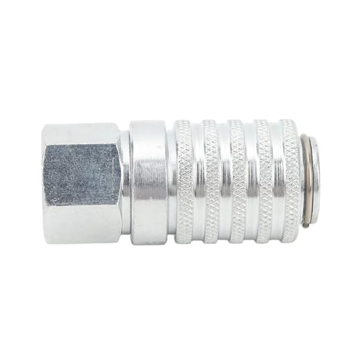 Image of Hydraulic Test Port Quick Coupler PD242 Series Steel 1 /4in 18NPTF Thread Impact Rustproof Quick Connect for Hydraulic Systems Pressure Testing Fittings