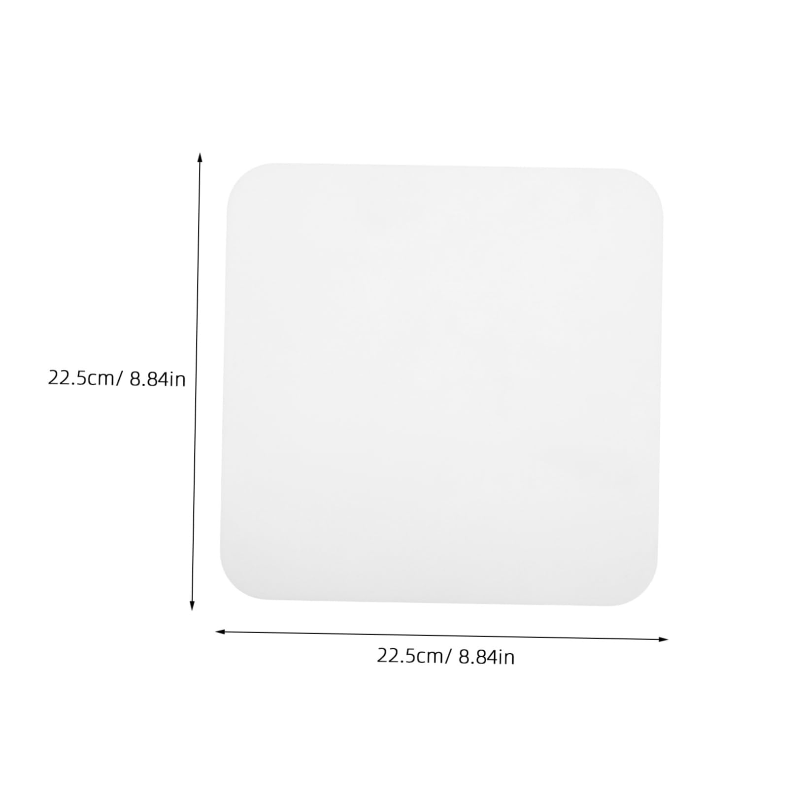 Ciieeo Square Acrylic Lampshade Diffuser Sheet Lampshade Frame for Living Room Light Fixture