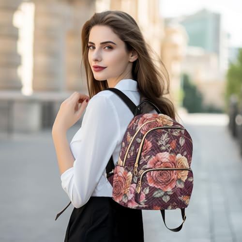 Mochila antirrobo de 12.5 pulgadas casual ideal para oficina y salidas diarias con bebés 6
