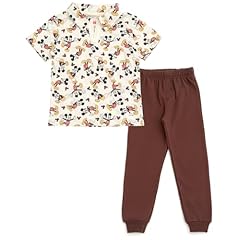 Oatmeal Heather / Brown, Mickey Mouse