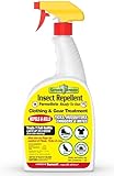 Green Armor Insect Repellent Permethrin RTU, Trigger Spray, 32 Ounce