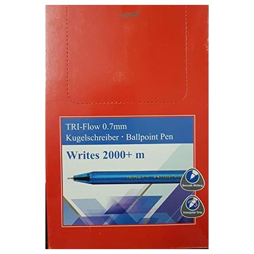 Faber-Castell Tri Flow 0.7mm Ball Pen (Black)