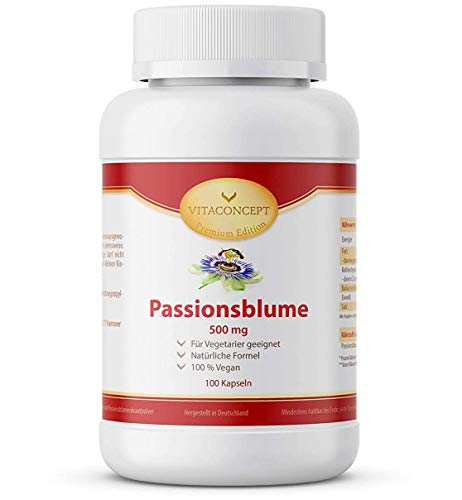 Passionsblume-Kapseln von Vitaconcept für Anti-Aging