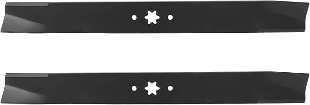 SCITOO 2pcs 42 Inches Deck Mower Blades for MTD for Cub Cadet for Troy-Bilt Replaces OEM 742-04308 742-04312 942-04308 942-04312 119-8456