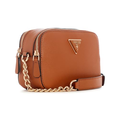 Image of GUESS Women's Brown Textured Crossbody Bag| Ladies Purse Handbags | Gift For Ladies