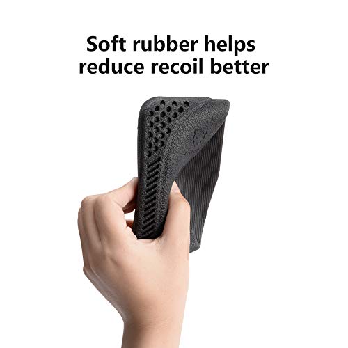Pridefend Recoil Pad, Synthetic Latex Rubber Slip-On, Recoil Reducing Pad For Rifle And Shotgun Size Options #TOP1