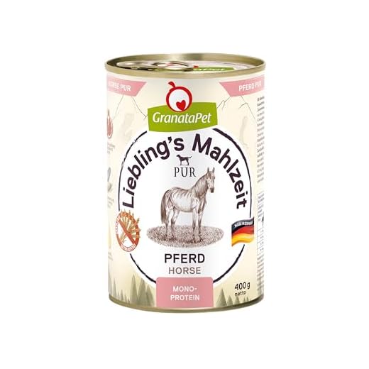 GranataPet Pferd Mahlzeit für Hunde