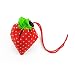 Produktbild ZYCX123 Tragbarer Strawberry Faltbare Einkaufstasche Nylon-Einkaufseinkaufstasche Erweiterbare ECO Beutel (schwarz)
