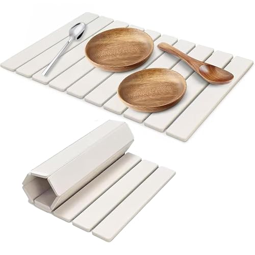 Large Stone Dish Drying Mat for Kitchen Counter,24