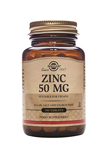 Solgar Vitamin C 1000 Mg, 100 Vegetable Capsules - Antioxidant & Immune Support - Overall Health Zinc 50 Mg, 100 Tablets - Zinc For Healthy Skin, Taste & Vision #TOP3
