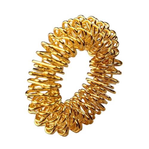 ERINGOGO Finger Ring Set Acupressure Massage Rings Reflexology Bands for Energy Traditional Chinese Medicine