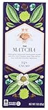 Vosges Haut-Chocolat , & Spirulina Super-Dark Chocolate Bar, Matcha Green Tea, 3 Ounce