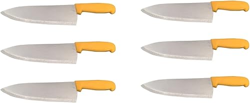 Miniatura 3 de Cuchillo de chef de 10 pulgadas, elige tu color, cubiertos de cocina comercial Razor Sharp - Cuchillos de cocina (1 de cada uno - negro, azul,
