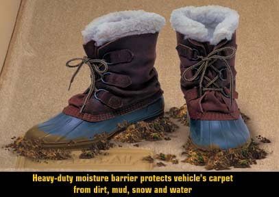 Lund 639661 Catch-All Premium Floor Protection Carpet 3 pc Set - Front & 2nd Seat - Charcoal