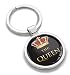 Biomar Labs® Porte-clés 3D en Métal Couronne The Queen, Cadeau pour Homme et Femme KK 166