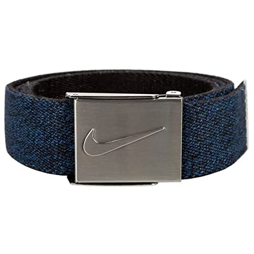 Nike Men's Standard Reversible Stretch Web Navy/Black Belt
