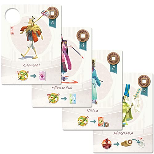 Funforge Tokaido Board Game (Base Game) | Strategy/Travel Adventure Game | Exploration Game for Adults and Teens | Ages 8+ | 2-5 Players | Average Playtime 45 Minutes | Made by Funforge