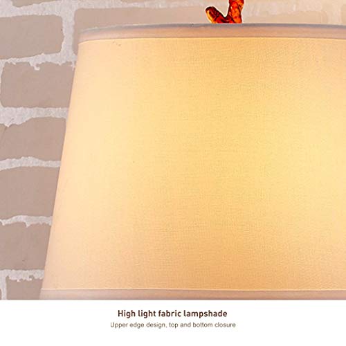 Fehun Reading Lamp Desk Lamp Personality American Table Lamp Living Room Bedroom Creative Bedside Lamp Three Kinds Of Switch Mode Optional Table Lamp/Push Button Switch/Push Button Switch #TOP3