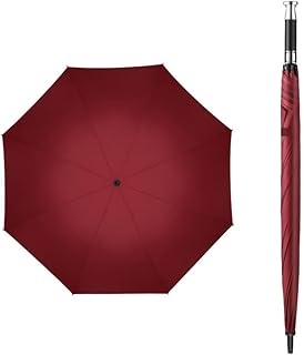 STAR WORK Double Canopy Travel Business Waterproof Umbrella with Cover/Ergonomic Non-Slip Handle/Windproof Umbrellas Autom...
