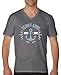 Comedy Shirts – Navire Ahoi Ancre – Col en V – Col en V, 100 % coton, T-shirt à manches courtes Basic - Gris - XX-Large