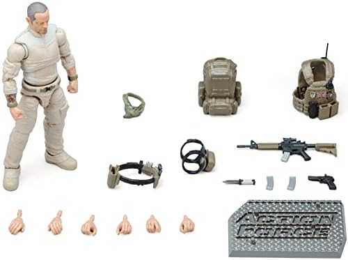 valaverse 1/12 Scale Action Force Modern Military action figure , 6.5 inch American Military Soldiers，US Army and SWAT Toy Soldiers with Military Weapons Accessories about Playset Collectable Figures