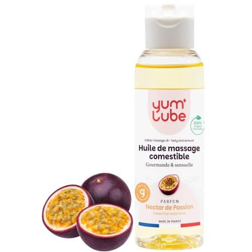 Yum'Lube | Massageöl Sexöl Essbar Passionsfrucht - Erotik-wellness & Massage - Tantra Massage Oil - Massageöl Öl Sex - Massage Oils For Date Night - Erotik-massageöle Muskelentspannung