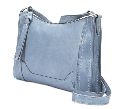 Image of Frye Women's Melissa Zip Crossbody Bag, Stylish Handbag with Adjustable Strap & Pockets