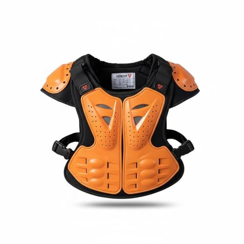 Plastron motocross enfant Sharplace absorbant les chocs pour le skateboard