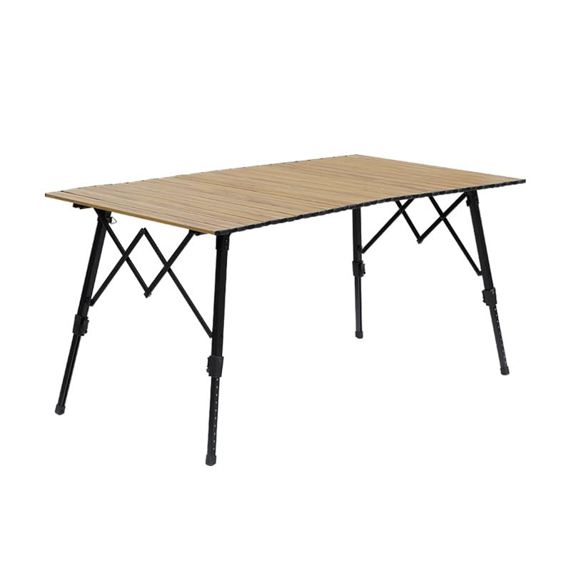 IGTテーブル アウトドアテーブル キャンプテーブル 折畳 軽量 多用途 高さ無段階調節可能 吊り下げ サイドレール付き アルミ合金 7ユニット igt対応 コンパクト 焚き火テーブル マルチキッチンテーブル バーベキュー 収納袋付き