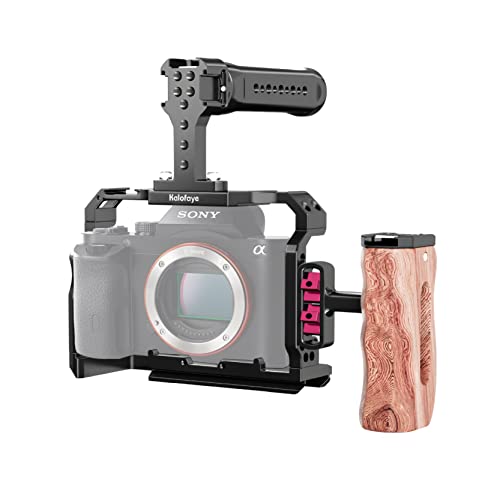 Kalofaye Aluminum Alloy Camera Cage Kit...