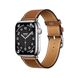 DONEGANI LB1 para Correa Apple Watch Se Ultra 2 40mm 44mm 46mm 42mm 45mm 41mm 38mm 49mm Series 10 9 8 7 6 5 4 3 Mujer Hombre Cuero Original Pulsera Strap Marrón