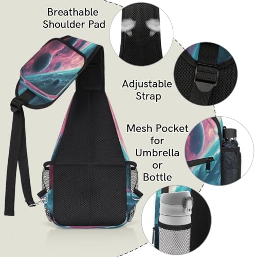 Bolso Sling para Hombre y Mujer Unisex miniatura 4