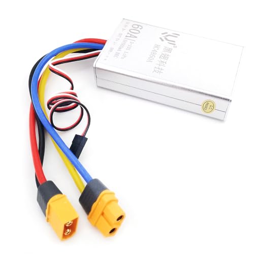 KEEYOODOK 24V 36V 48V 60A Brushed ESC Forward/Backward Brush Motor Speed Controller 5V 0.5A BEC for RC Car Tank Truck Boat RC Crawler DIY Parts