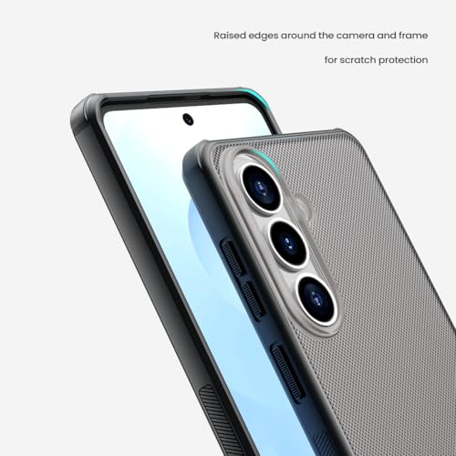 Image of Nilkin Slim Matte Series case for Samsung Galaxy S26 (S 26), Shockproof and Scratch-Resistant, Lightweight Case (Transparent Black, S26)