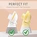 PumpMom-us Membranen kompatibel mit Medela Pumpenteilen, Silikonmembran für PersonalFit Flex-Steckverbinder, Ersatzmembranen, Pumpe im Stil MaxFlow, Swing Maxi und Freestyle Flex Teile, 2er-Pack (2)