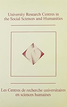 Paperback University Research Centres in the Social Sciences and Humanities (English and French Edition) Book