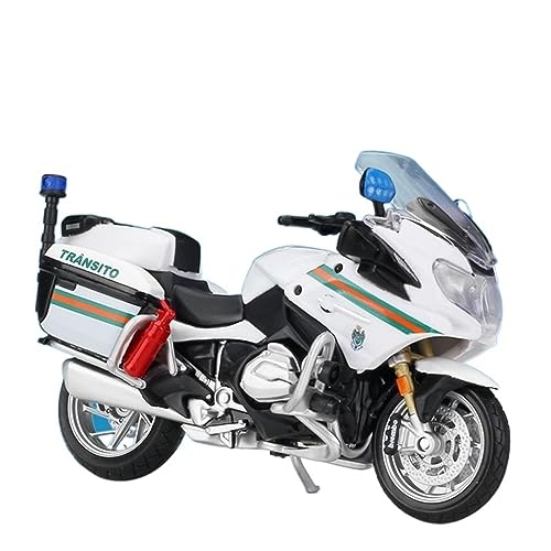Moto miniature police R1200RT 1:18 modèle réduit métal FJR 1300A sport collector