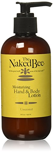 The Naked Bee Moisturizing Hand & Body Lotion, 8 Fl Oz, Unscented