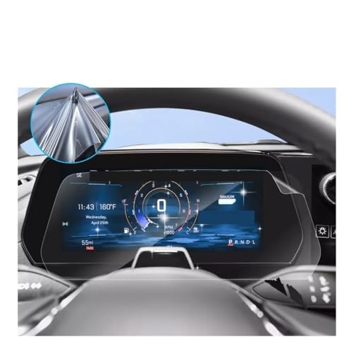 Film protection tableau de bord Chevy Traverse 2024 contre rayures écran 11 pouces