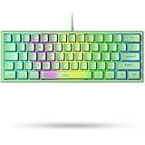【Tecla multimedia de conveniencia】Obtendrá 12 teclas multimedia para acceso instantáneo a reproducir, pausar, anterior, siguiente, volumen, silenciar y más presionando Fn+1-0/—/+, así como Fn + esc fácilmente; Además, 19 teclas anti-efecto fantasma, lo que te permite jugar o jugar a la oficina más libremente.