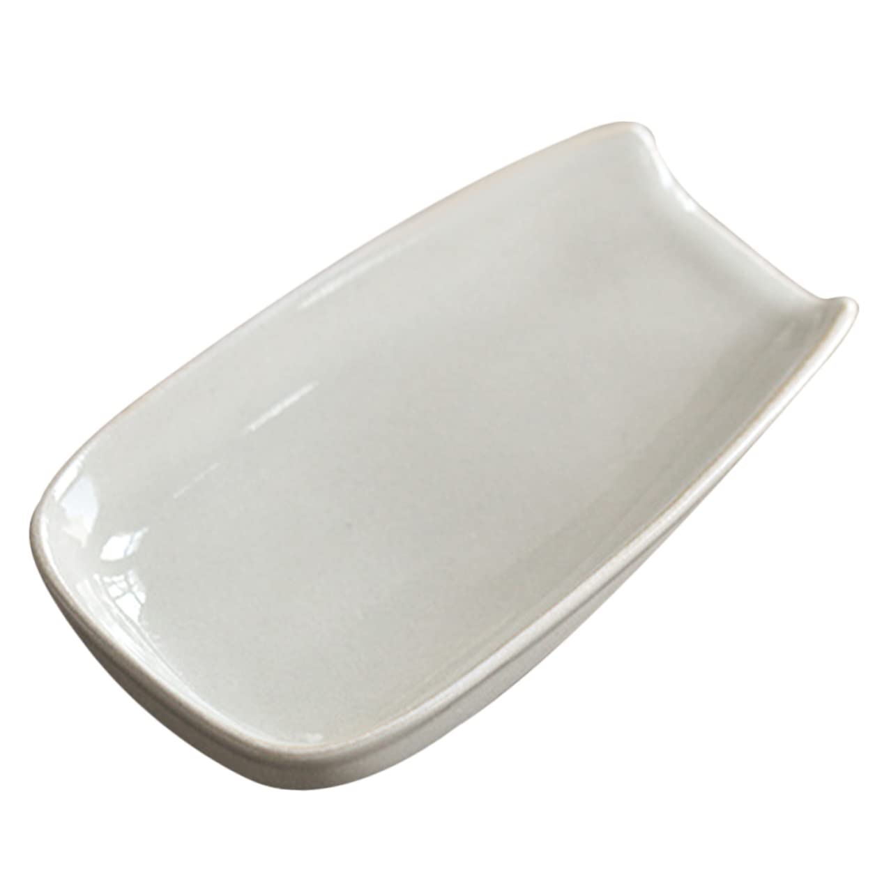 CIYODO Loose Tea Scoop Ceramic Tea Spoon Tea Leaf Scoop Tea Shovel Decorative Tea Holder Small Tea Scoop Essential