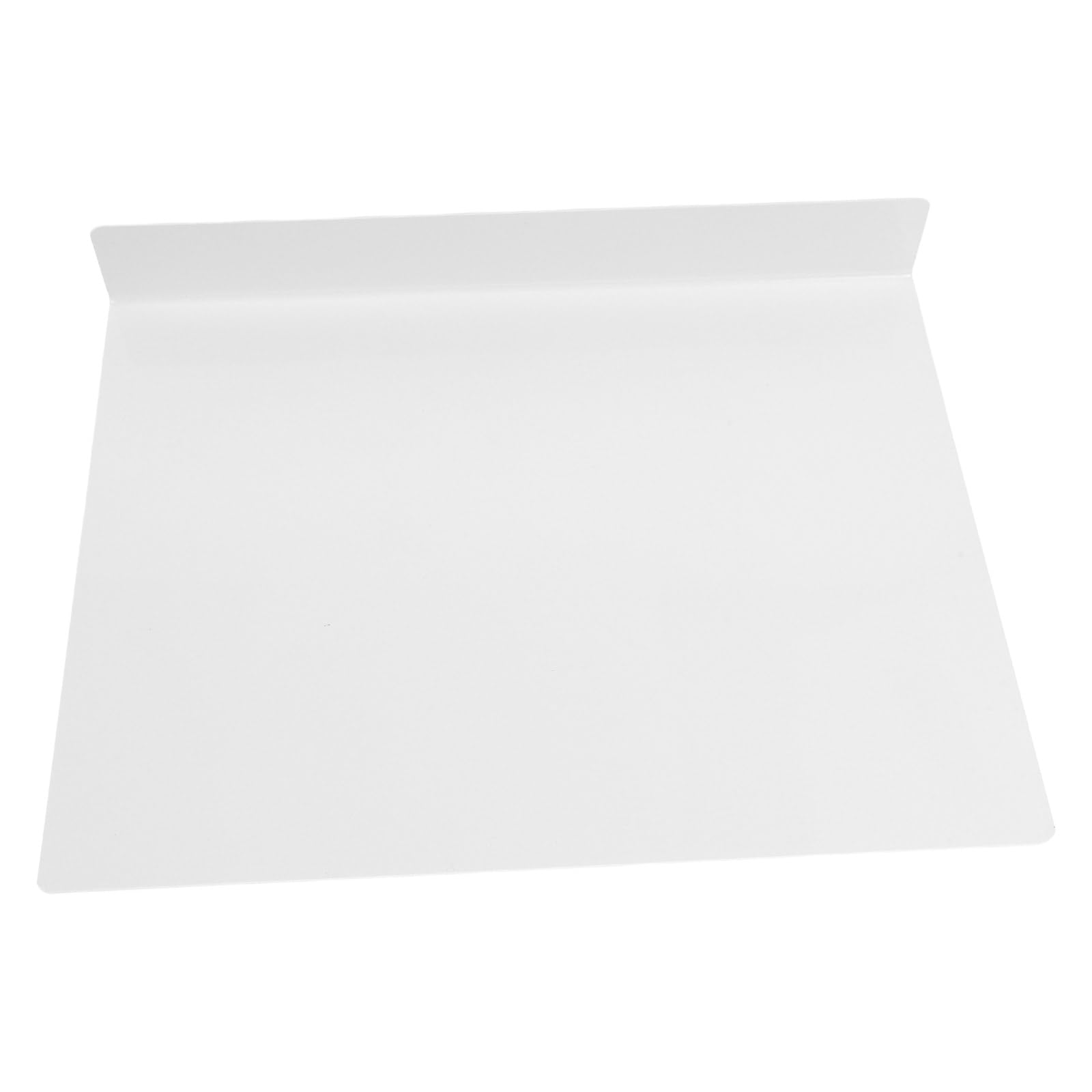 SHINEOFI Protezione Igienico e Facile da Pulire Anti-Schizzi in Acrilico Bianco para Schizzi da Cucina per Lavello e Lavabo per Bagno e