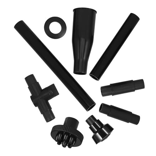 Yardwe 9stücke Springbrunnen Sprühköpfe Pilzform Dekoratives Aquariumzubehör Mit Natürlichem Wasserspiel Für Fischteiche Und Gartenbrunnen Inklusive Pumpenadapter