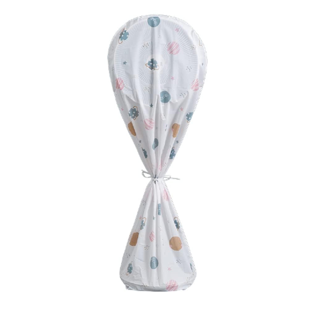 Wizket Fan Dust Cover Dust-Proof Waterproof Electric Fan Protective Cover With Adjustable Node For Pedestal Fan,Floor Fan, Table Fan (Multicolor,Pack Of 1)-image-21