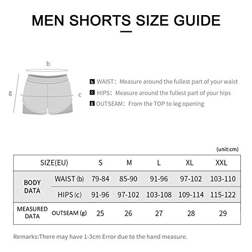 Changxi Cueca de bicicleta masculina acolchoada 3D BTT pa ciclismo e ciclismo Shorts pa ciclismo