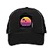 Produktbild Summer Vibes Retro Synth Sunset Unisex Casual Mesh Cap,Baseball Cap Cool 474
