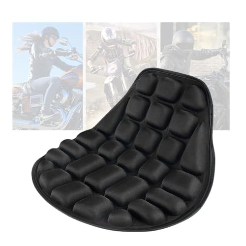 WpTrick Motorrad Sitzkissen für Kawasaki Ninja ZX-14R 2011-2014, Sitzkissen Motorrad, Motorrad Luftkissen Motorradkissen Atmungsaktiv StoßDäMpfung Antirutsch