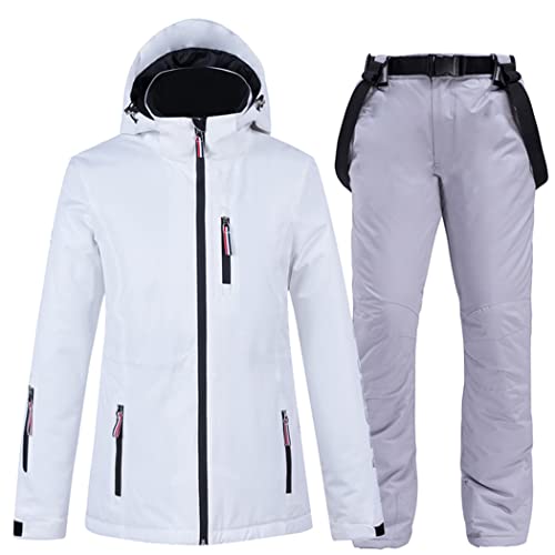 Combinaisons de snowboard pour femme Haitpant blanches