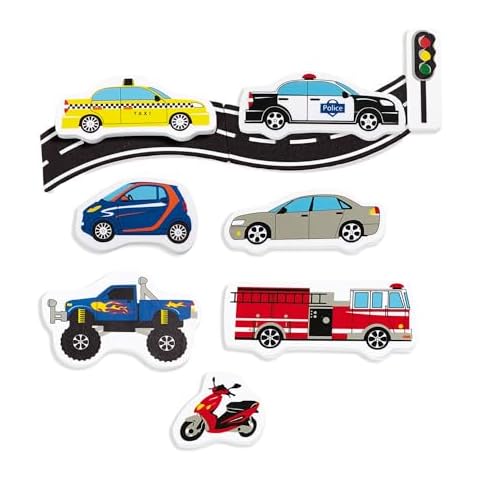 Edushape Magic Creations Bath Play Set, Traffic Fun Cover